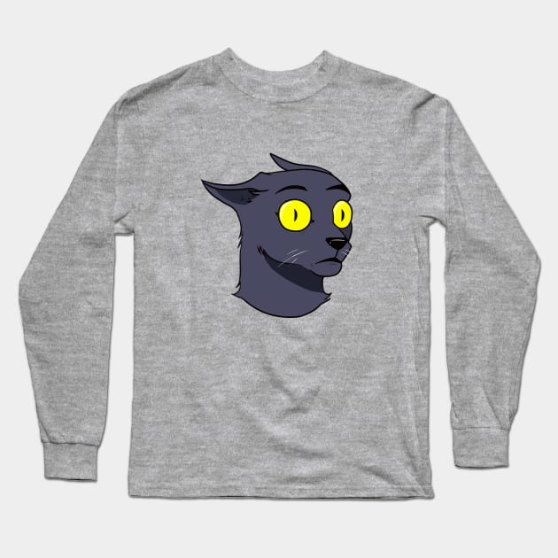 LOL Cats - Anxious Cat Long Sleeve T-Shirt by LOLCats